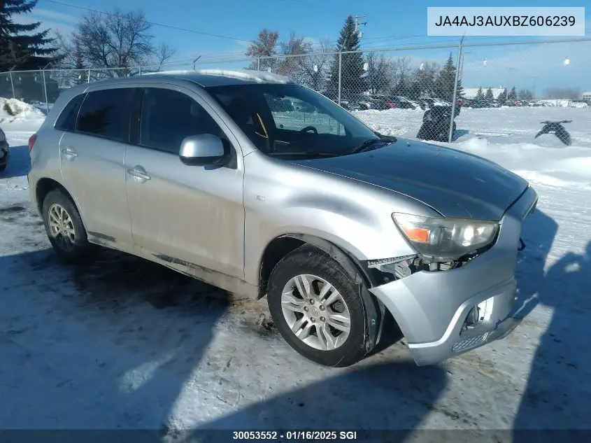 2011 Mitsubishi Rvr Se VIN: JA4AJ3AUXBZ606239 Lot: 30053552