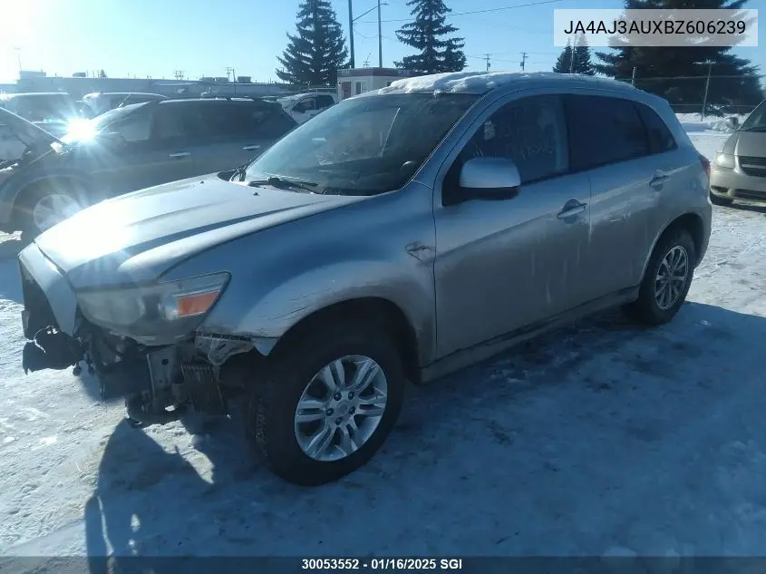 2011 Mitsubishi Rvr Se VIN: JA4AJ3AUXBZ606239 Lot: 30053552
