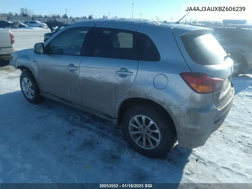 2011 Mitsubishi Rvr Se VIN: JA4AJ3AUXBZ606239 Lot: 30053552