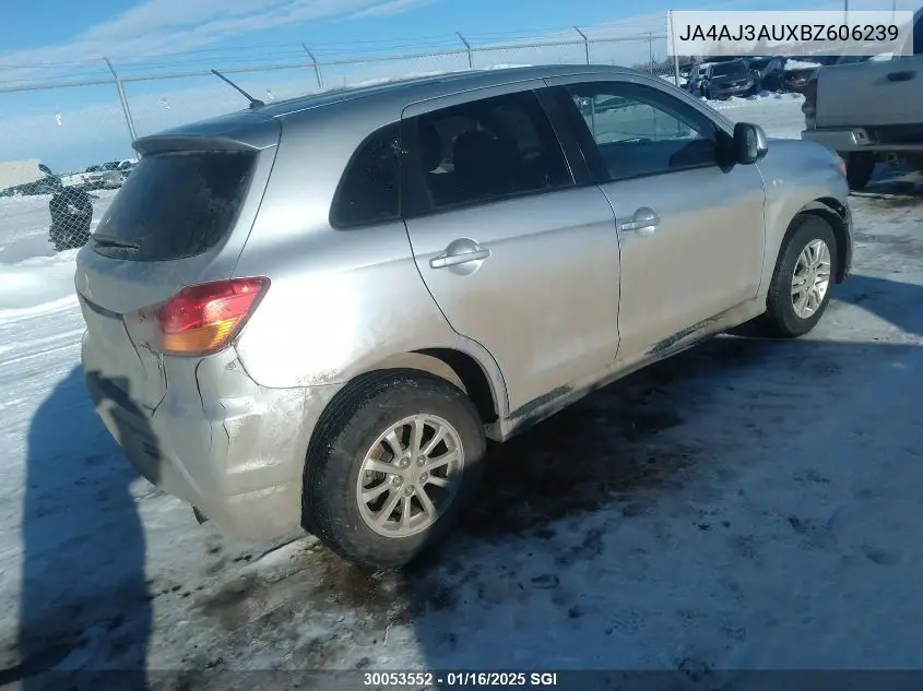2011 Mitsubishi Rvr Se VIN: JA4AJ3AUXBZ606239 Lot: 30053552
