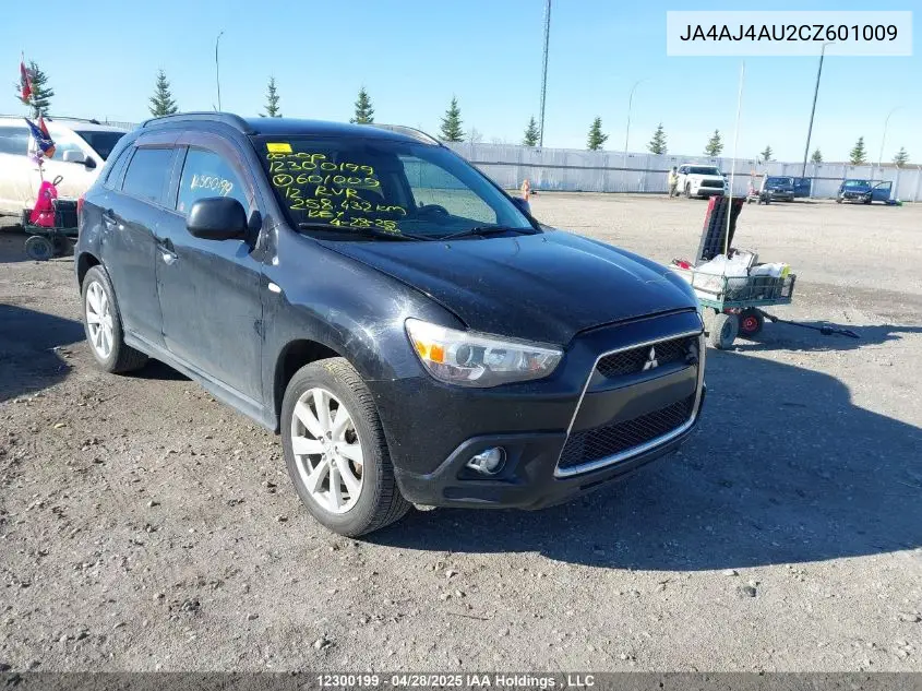 2012 Mitsubishi Rvr Gt VIN: JA4AJ4AU2CZ601009 Lot: 12300199