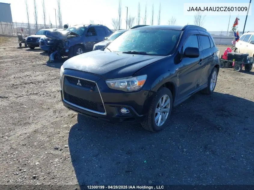 2012 Mitsubishi Rvr Gt VIN: JA4AJ4AU2CZ601009 Lot: 12300199