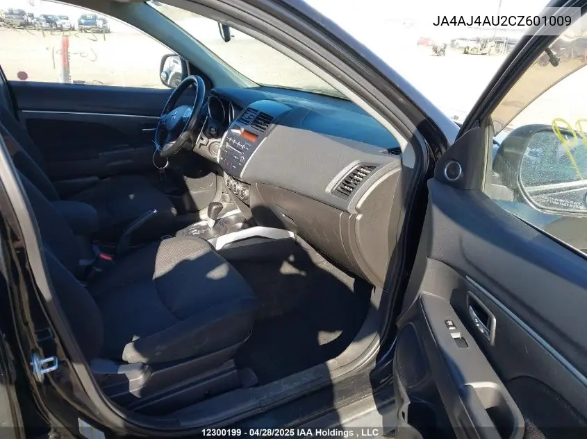 2012 Mitsubishi Rvr Gt VIN: JA4AJ4AU2CZ601009 Lot: 12300199