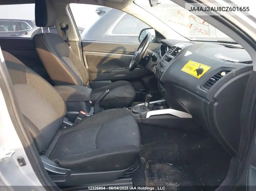 2012 Mitsubishi Rvr Se VIN: JA4AJ3AU8CZ601655 Lot: 12326904