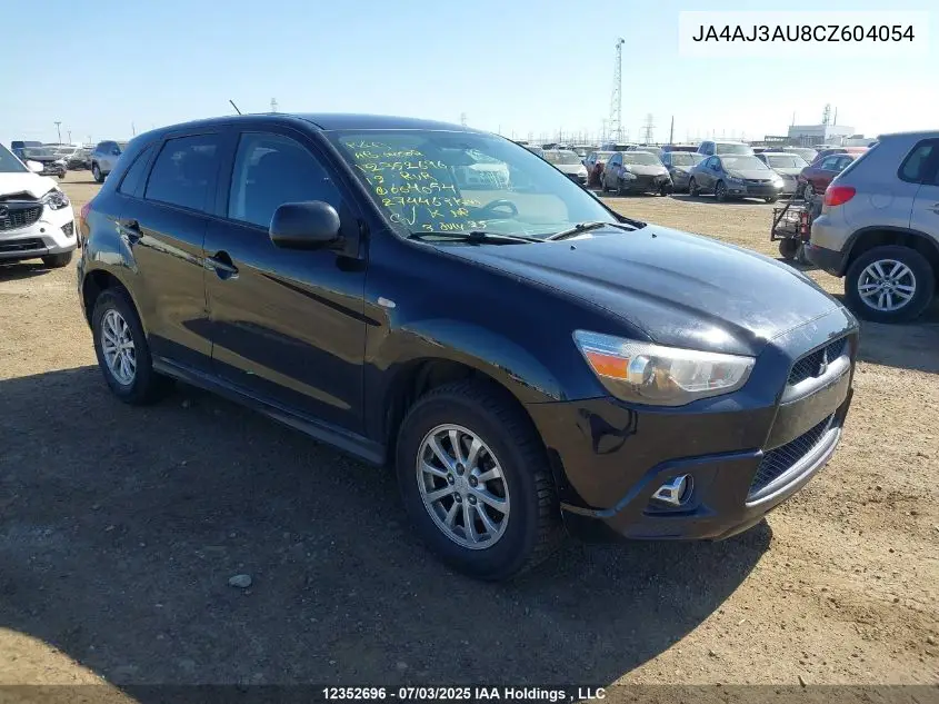 2012 Mitsubishi Rvr Se VIN: JA4AJ3AU8CZ604054 Lot: 12352696