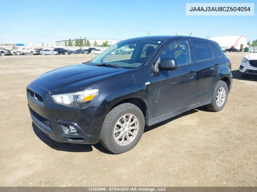 2012 Mitsubishi Rvr Se VIN: JA4AJ3AU8CZ604054 Lot: 12352696