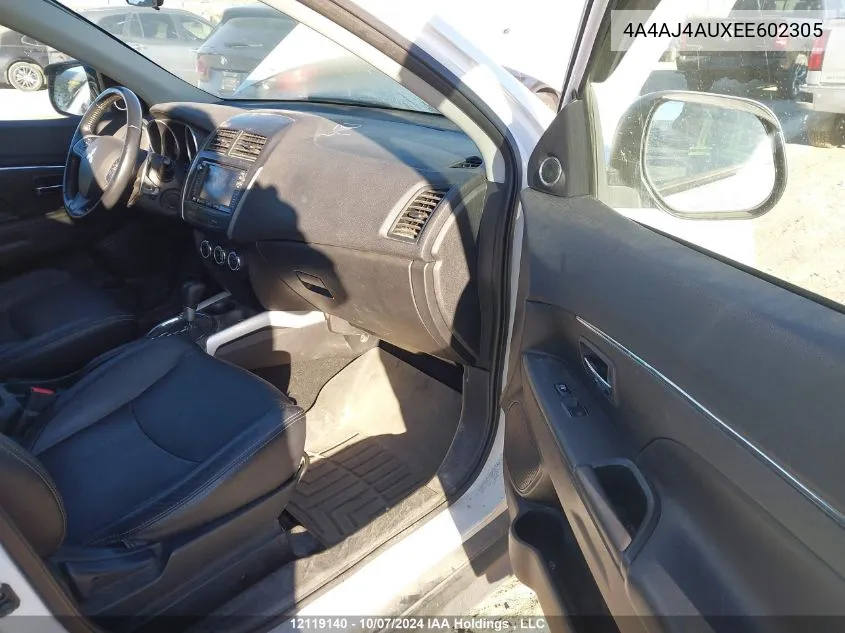 2014 Mitsubishi Rvr VIN: 4A4AJ4AUXEE602305 Lot: 12119140