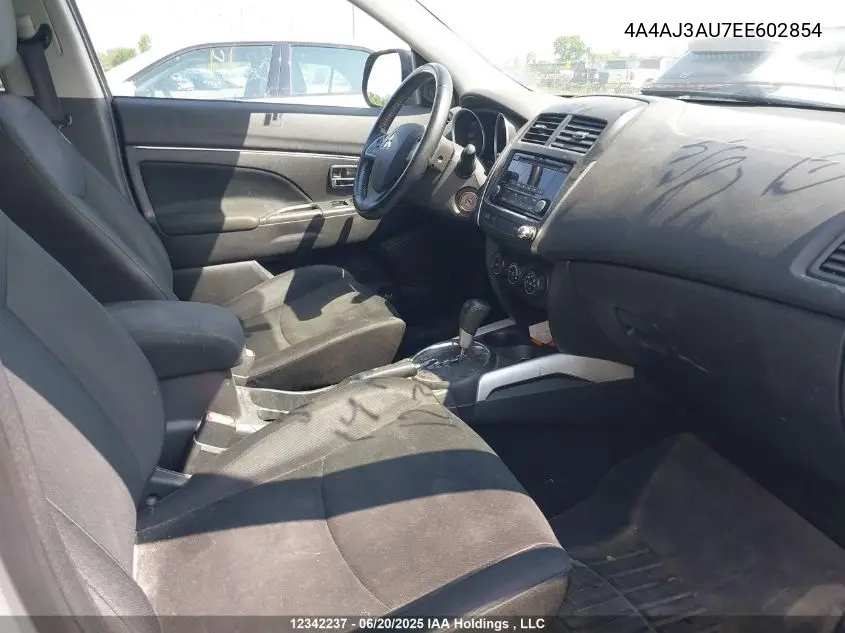 2014 Mitsubishi Rvr Se VIN: 4A4AJ3AU7EE602854 Lot: 12342237