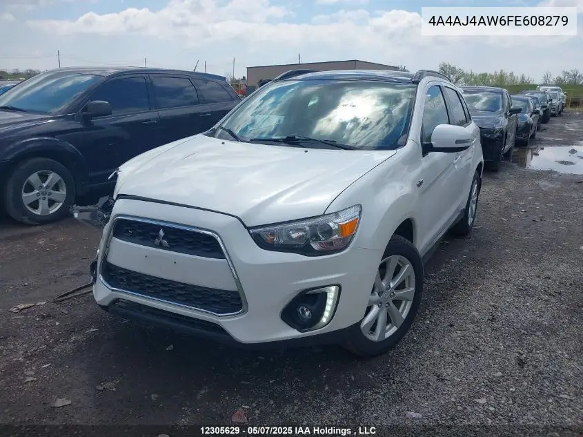 2015 Mitsubishi Rvr Gt VIN: 4A4AJ4AW6FE608279 Lot: 12305629