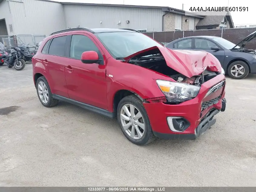 2015 Mitsubishi Rvr Gt VIN: 4A4AJ4AU8FE601591 Lot: 12333077