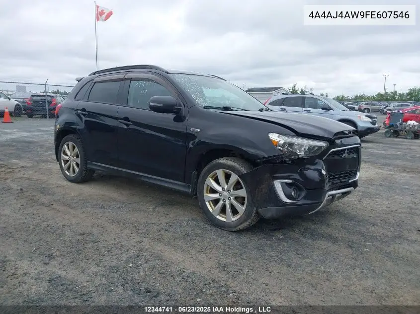 2015 Mitsubishi Rvr Gt VIN: 4A4AJ4AW9FE607546 Lot: 12344741