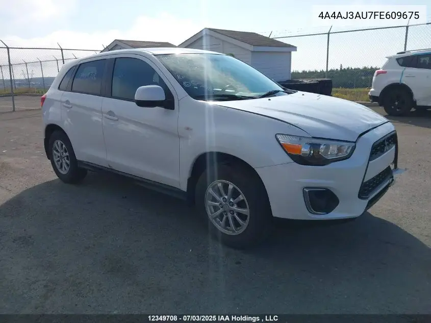 2015 Mitsubishi Rvr Se VIN: 4A4AJ3AU7FE609675 Lot: 12349708