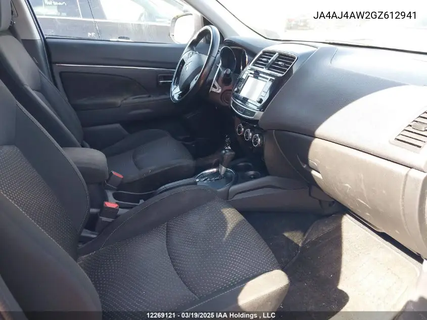 2016 Mitsubishi Rvr Gt VIN: JA4AJ4AW2GZ612941 Lot: 12269121