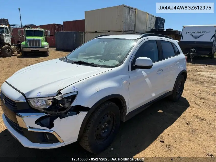2016 Mitsubishi Rvr Gt VIN: JA4AJ4AW8GZ612975 Lot: 12315360