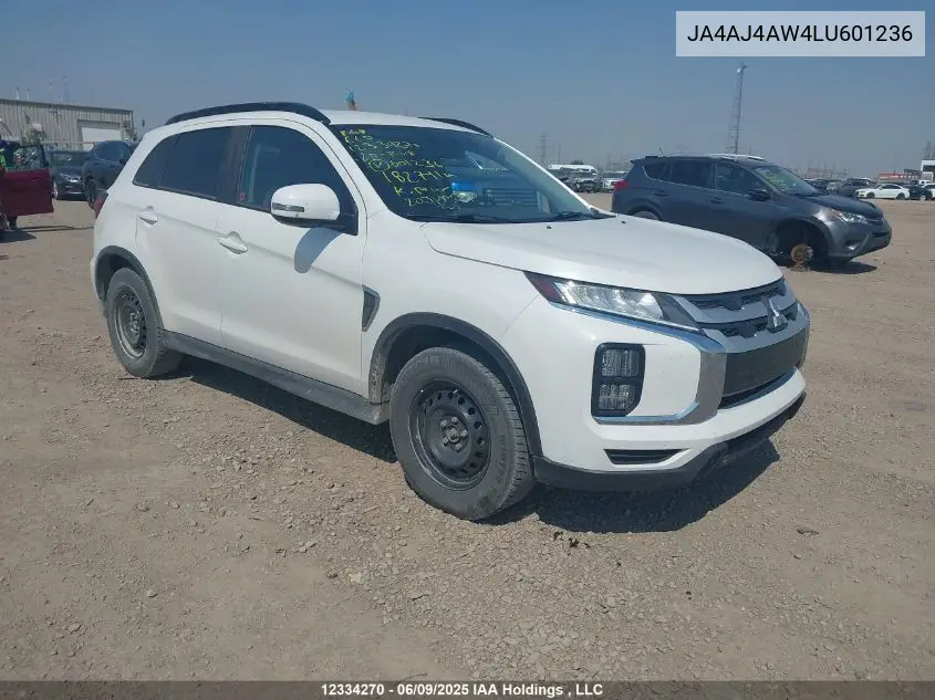 2020 Mitsubishi Rvr Gt/Limited Edition/Se/Sel VIN: JA4AJ4AW4LU601236 Lot: 12334270