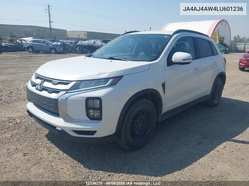 2020 Mitsubishi Rvr Gt/Limited Edition/Se/Sel VIN: JA4AJ4AW4LU601236 Lot: 12334270