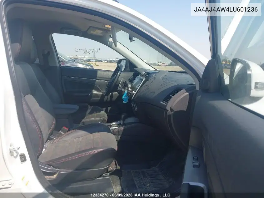 2020 Mitsubishi Rvr Gt/Limited Edition/Se/Sel VIN: JA4AJ4AW4LU601236 Lot: 12334270
