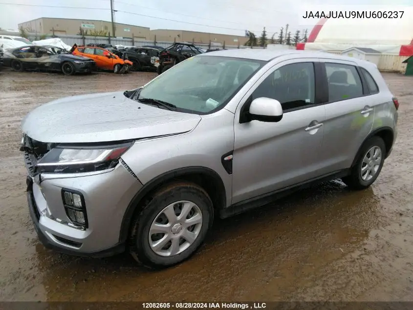 2021 Mitsubishi Rvr VIN: JA4AJUAU9MU606237 Lot: 12082605