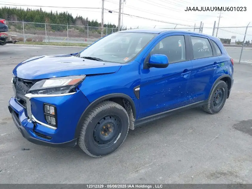 2021 Mitsubishi Rvr Es VIN: JA4AJUAU9MU601023 Lot: 12312329