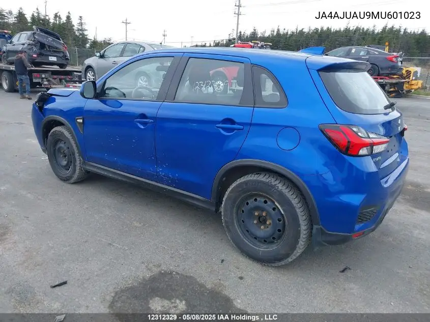 2021 Mitsubishi Rvr Es VIN: JA4AJUAU9MU601023 Lot: 12312329
