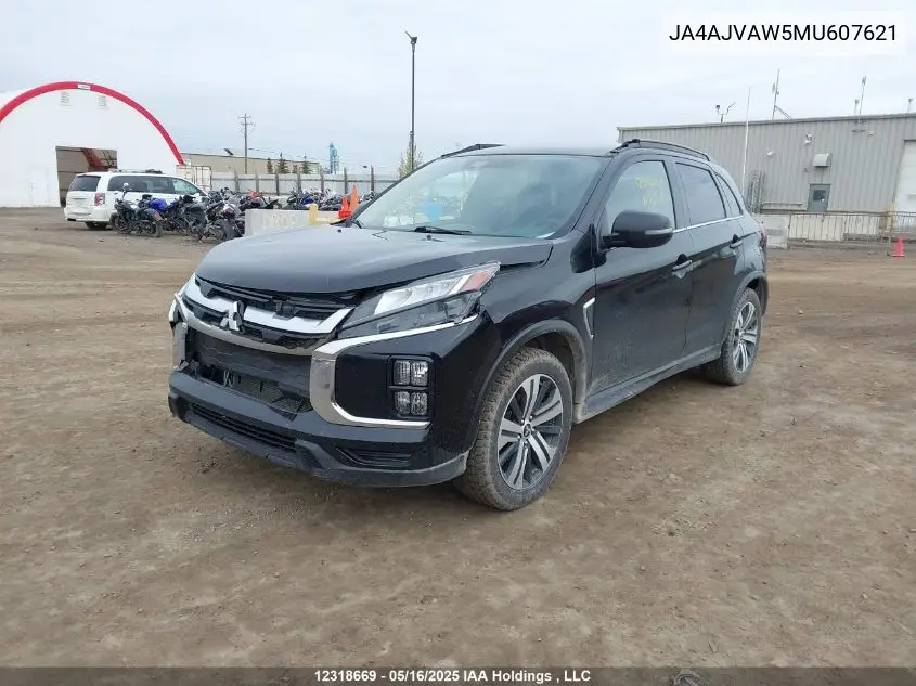 2021 Mitsubishi Rvr Se/Sel/Le/Gt VIN: JA4AJVAW5MU607621 Lot: 12318669