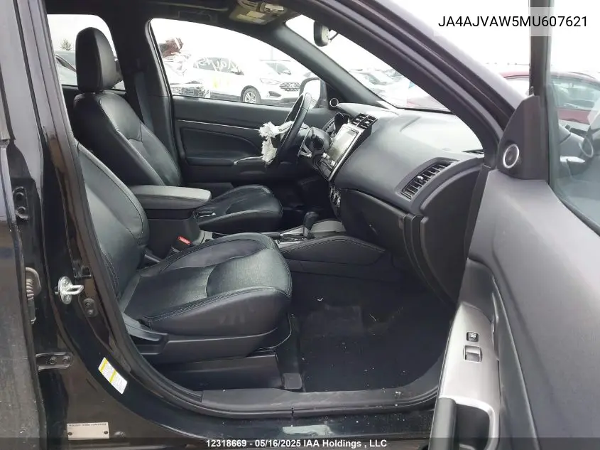 2021 Mitsubishi Rvr Se/Sel/Le/Gt VIN: JA4AJVAW5MU607621 Lot: 12318669