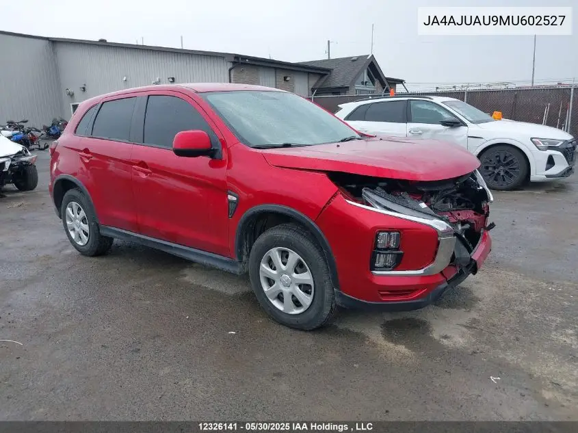 2021 Mitsubishi Rvr Es VIN: JA4AJUAU9MU602527 Lot: 12326141