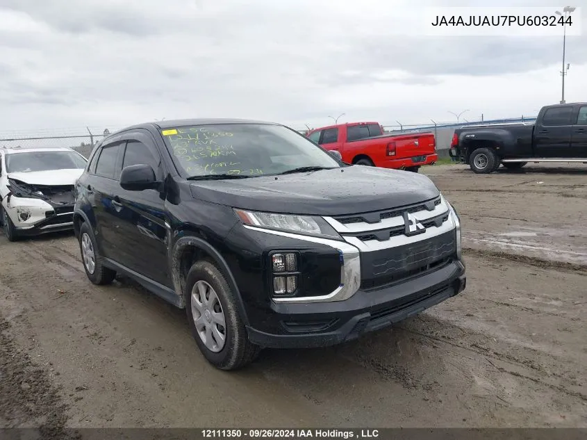 2023 Mitsubishi Rvr Es VIN: JA4AJUAU7PU603244 Lot: 12111350