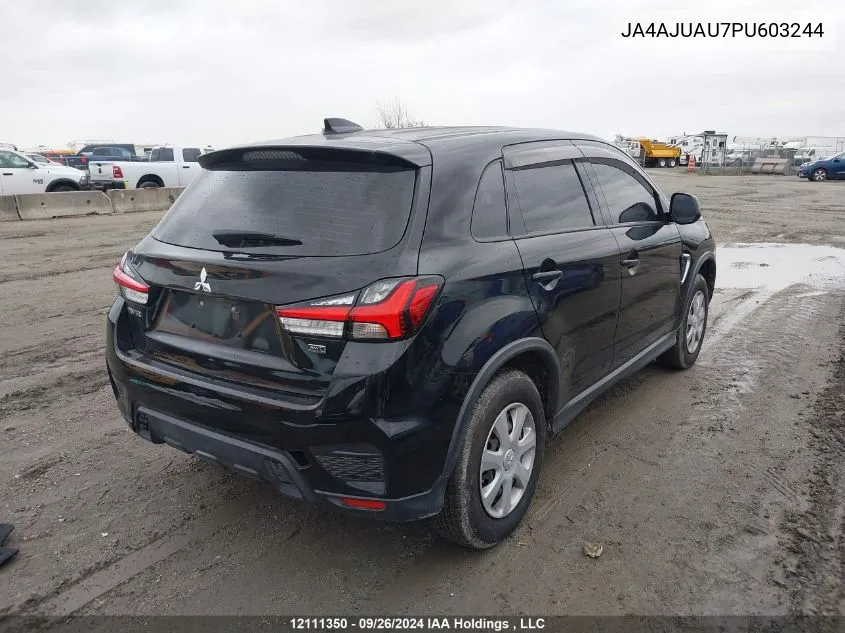 2023 Mitsubishi Rvr Es VIN: JA4AJUAU7PU603244 Lot: 12111350
