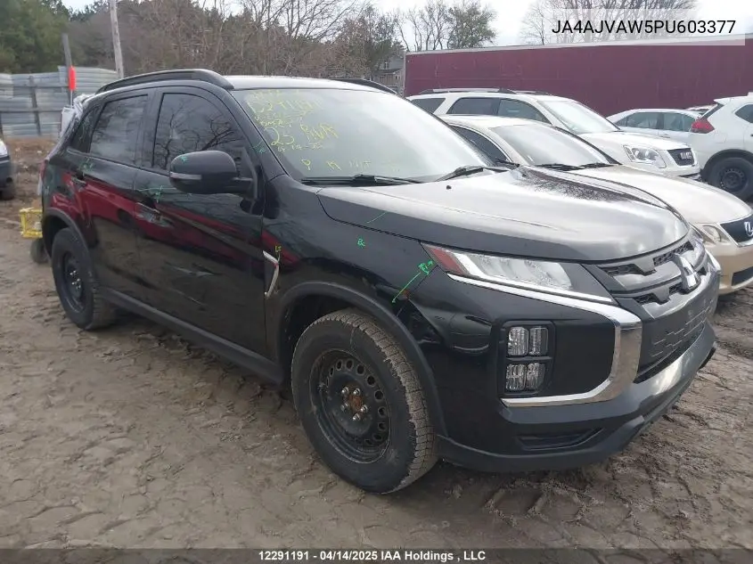 2023 Mitsubishi Rvr VIN: JA4AJVAW5PU603377 Lot: 12291191