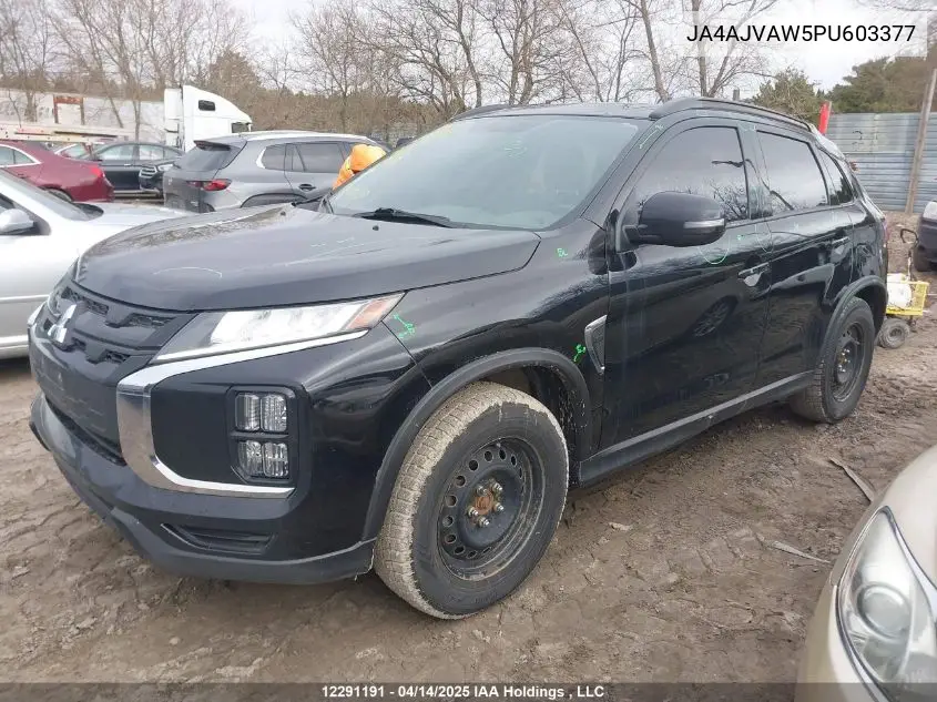 2023 Mitsubishi Rvr VIN: JA4AJVAW5PU603377 Lot: 12291191