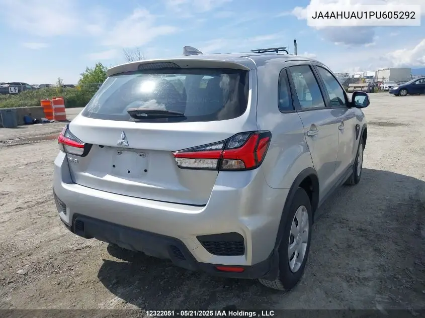 2023 Mitsubishi Rvr Es/Se VIN: JA4AHUAU1PU605292 Lot: 12322051