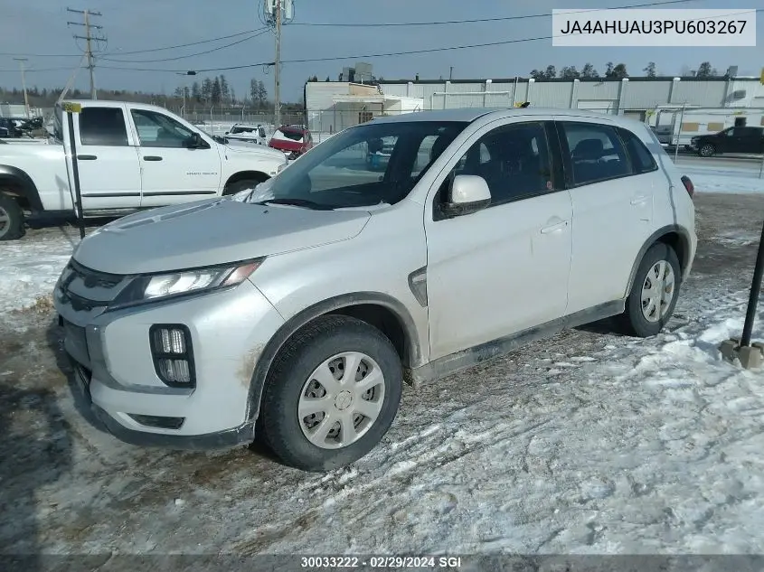 2023 Mitsubishi Rvr Es/Se VIN: JA4AHUAU3PU603267 Lot: 30033222