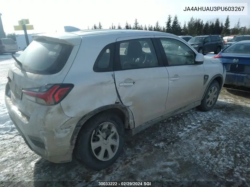2023 Mitsubishi Rvr Es/Se VIN: JA4AHUAU3PU603267 Lot: 30033222
