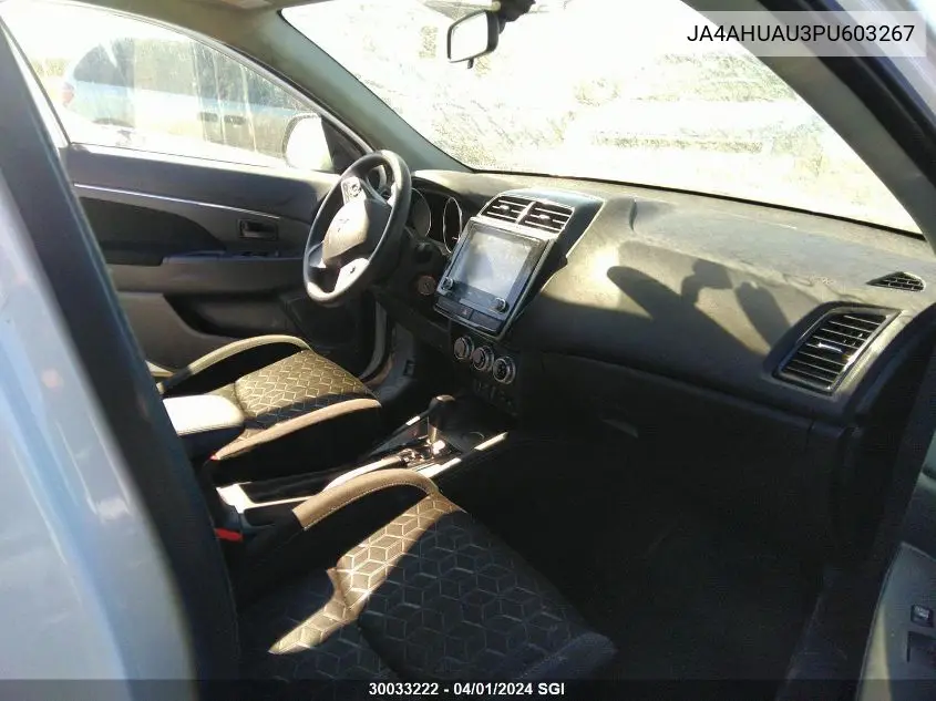 2023 Mitsubishi Rvr Es/Se VIN: JA4AHUAU3PU603267 Lot: 30033222