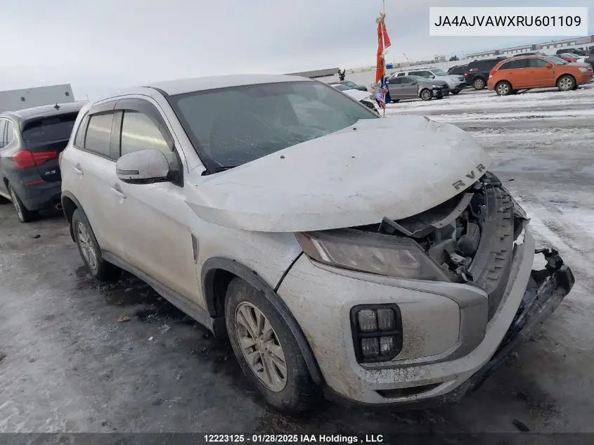 2024 Mitsubishi Rvr Se/Sel/Noir/Gt VIN: JA4AJVAWXRU601109 Lot: 12223125
