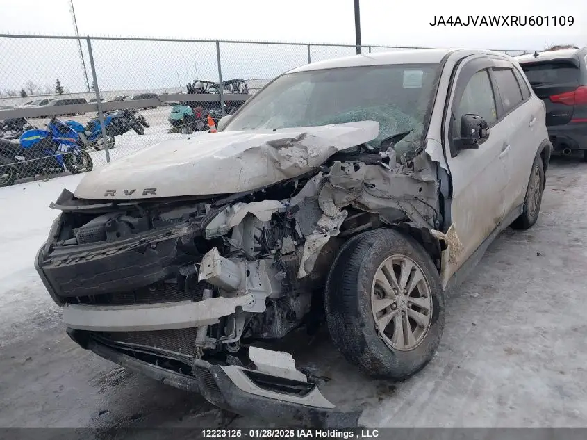 2024 Mitsubishi Rvr Se/Sel/Noir/Gt VIN: JA4AJVAWXRU601109 Lot: 12223125