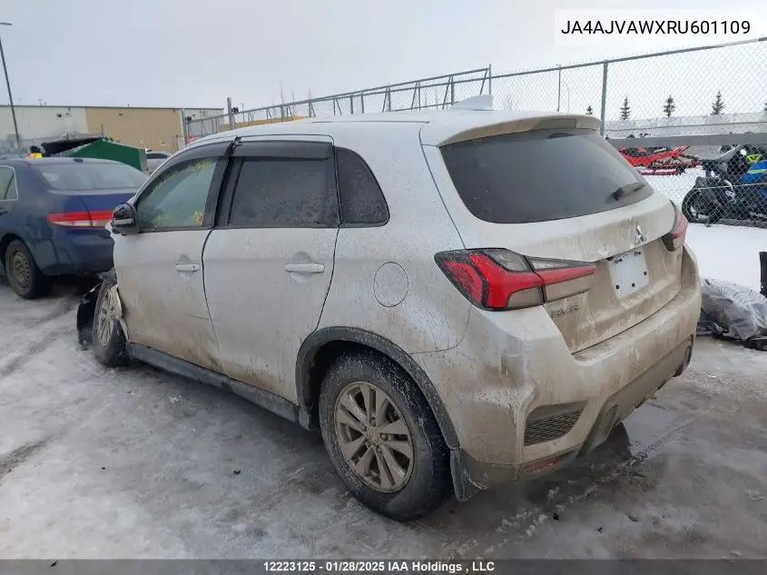 2024 Mitsubishi Rvr Se/Sel/Noir/Gt VIN: JA4AJVAWXRU601109 Lot: 12223125