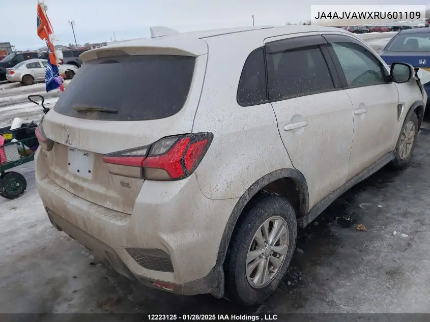 2024 Mitsubishi Rvr Se/Sel/Noir/Gt VIN: JA4AJVAWXRU601109 Lot: 12223125