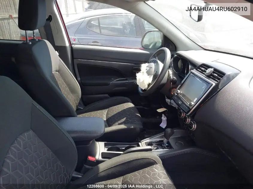 2024 Mitsubishi Rvr Es VIN: JA4AHUAU4RU602910 Lot: 12288600