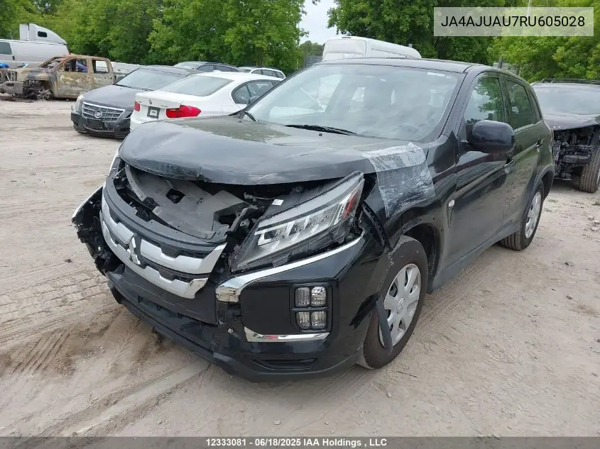 2024 Mitsubishi Rvr VIN: JA4AJUAU7RU605028 Lot: 12333081
