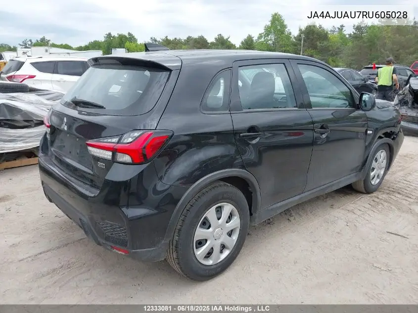 2024 Mitsubishi Rvr VIN: JA4AJUAU7RU605028 Lot: 12333081