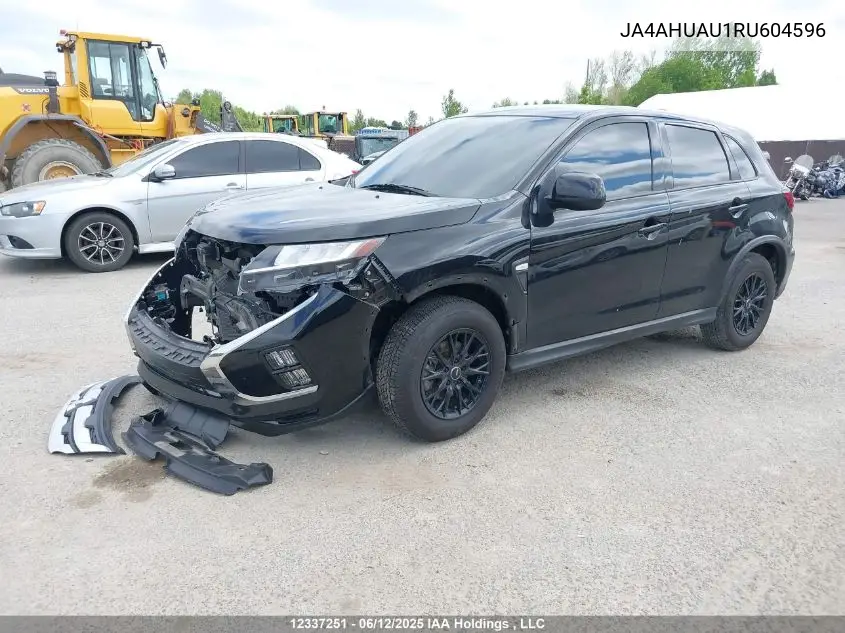 2024 Mitsubishi Rvr VIN: JA4AHUAU1RU604596 Lot: 12337251