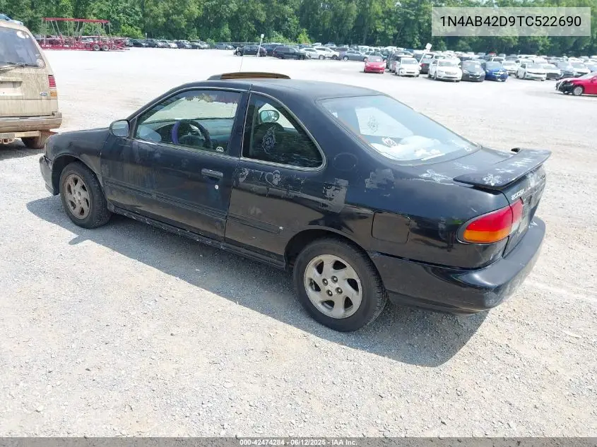 1996 Nissan 200Sx Se VIN: 1N4AB42D9TC522690 Lot: 42474284