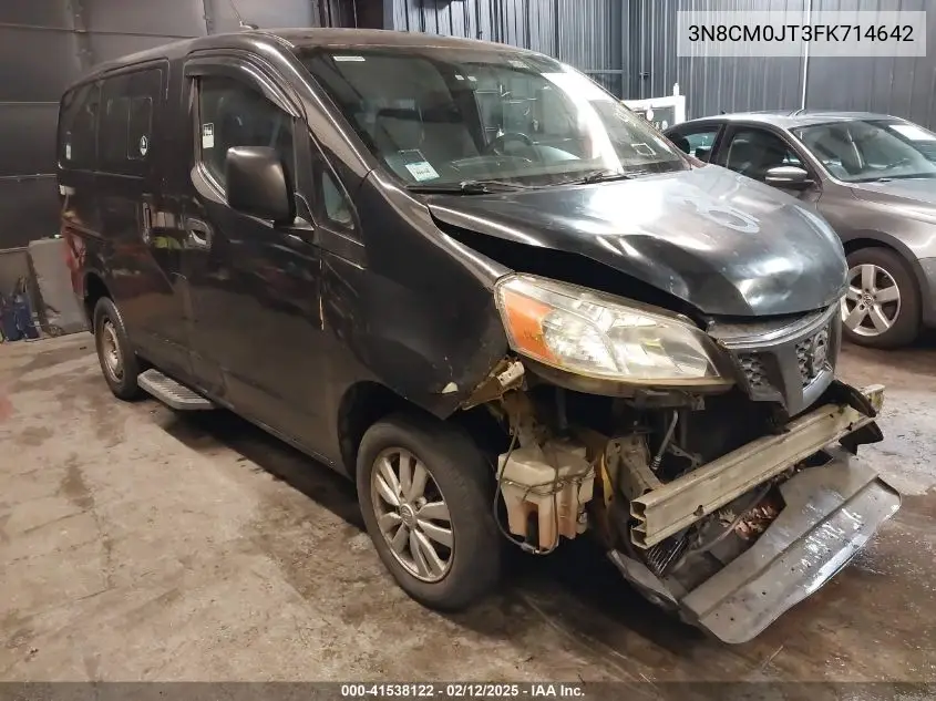 2015 Nissan Nv200 Taxi VIN: 3N8CM0JT3FK714642 Lot: 41538122