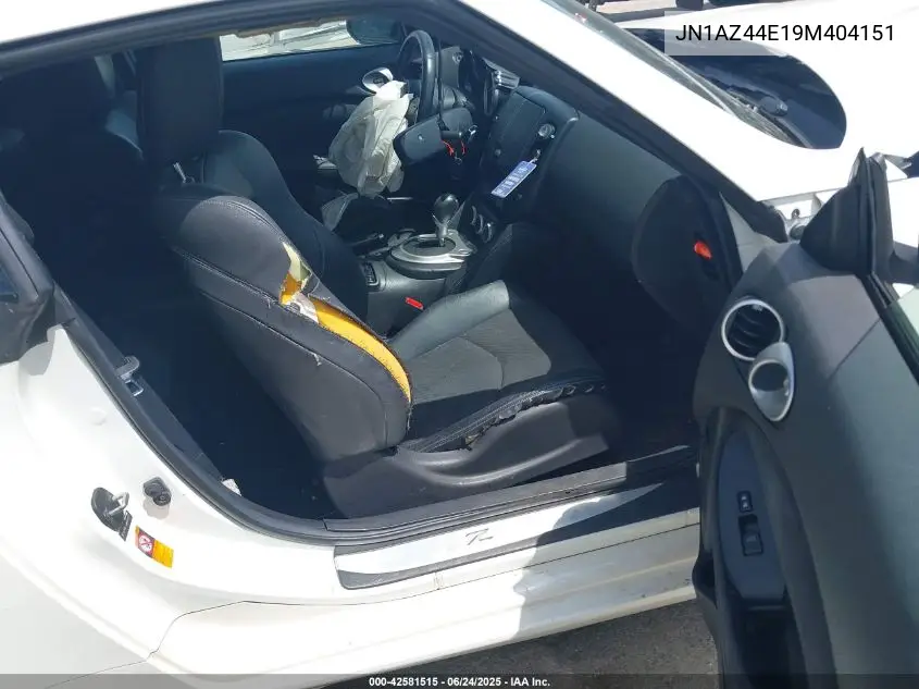 2009 Nissan 370Z Touring VIN: JN1AZ44E19M404151 Lot: 42581515