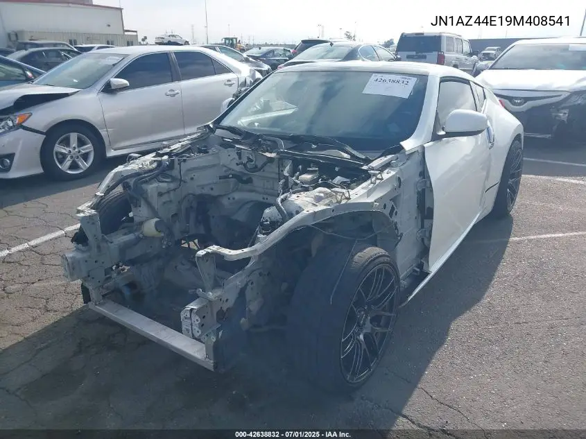 2009 Nissan 370Z Touring VIN: JN1AZ44E19M408541 Lot: 42638832