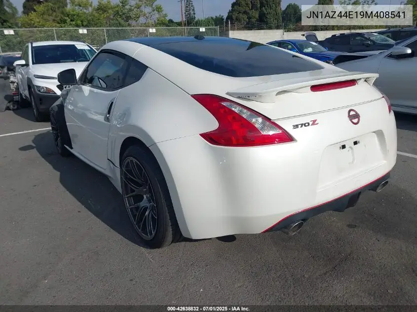 2009 Nissan 370Z Touring VIN: JN1AZ44E19M408541 Lot: 42638832
