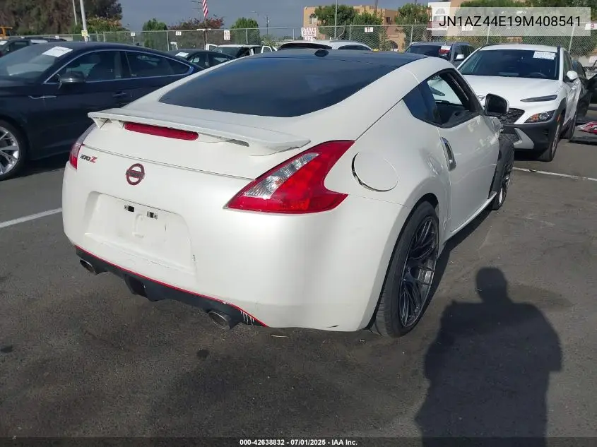 2009 Nissan 370Z Touring VIN: JN1AZ44E19M408541 Lot: 42638832