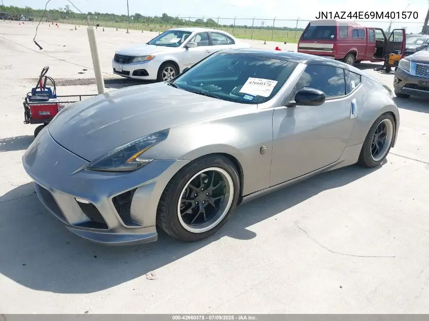 2009 Nissan 370Z Touring VIN: JN1AZ44E69M401570 Lot: 42660378